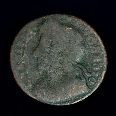 GB CHARLES II COPPER HALFPENNY - 1675 ++ NICE GRADE - COLONIAL ++[190-09] - Image 1 of 2