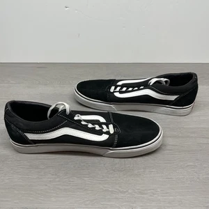 VANS Off The Wall apiladas negras 500714 talla 10 - Imagen 1 de 8