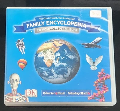 Family Encyclopedia 2007 14-disc CD-ROM Collection Courier Mail DK Publishing - image 1 of 4