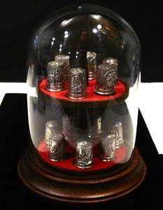 Juego de 13 DEDALES DE PLATA COLONIAS COLONIALES DE ESTADOS UNIDOS 1978 POR FRANKLIN COMO NUEVO con FUNDA DOMO - Imagen 1 de 21