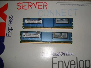 HP 16GB (2X8GB) 413015-B21 PC2-5300 DDR2 PROLIANT SERVER MEMORY KIT 398709-071 - Picture 1 of 3