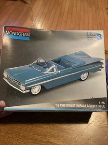 1959 CHEVY IMPALA CONVERTIBLE 2N1 WRAPPED 1:25 KIT - Picture 1 of 4