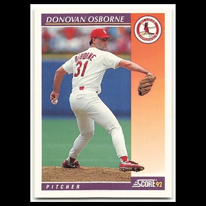 Donovan Osborne #90T 1992 Score Rookie - Traded St. Louis Cardinals Baseball MLB - Picture 1 of 3