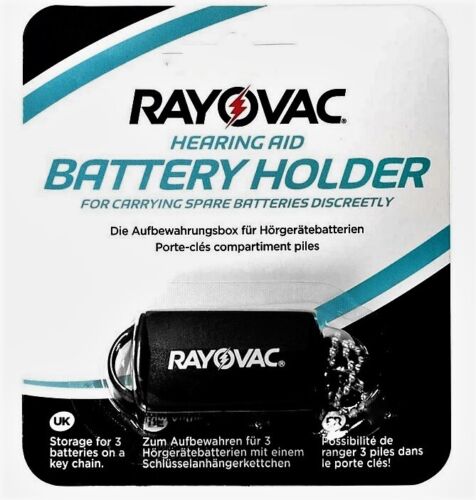 Rayovac H951 Aufbewahrungsbox für 3 Hörgerätebatterien Schlüsselanhängerkette