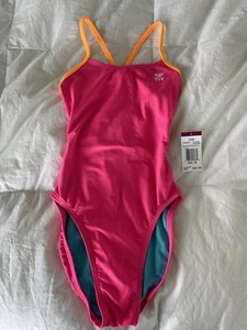 TYR Women’s Durafast Cutoutfit, Size 26, Pink - Picture 1 of 3