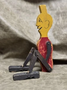 ANTICO GIOCATTOLO IN LEGNO MR. JOLLY BOY - Foto 1 di 6