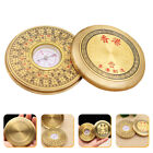  Compass Ancient Feng Shui Pan Centerpiece Portable Equipment Vintage Decor