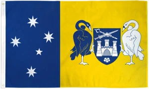 Australia Captial Flag 3x5ft House Flag Australian Territory Flag - Picture 1 of 2