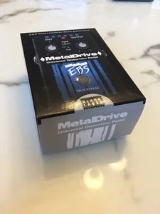 EBS Metaldrive Bass Metal Drive Universal Distortion Guitar Effect Pedal NEW - Picture 1 of 2