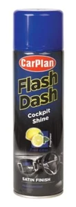 CarPlan Flash Dash Cockpit Shine Satin Finish Citrus 500ML Cleans Dust Dirt Car - Picture 1 of 2