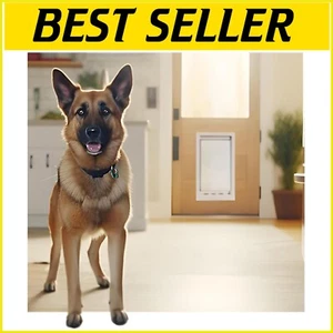 Designer Super Large Pet Door - 15" x 20" Flap for Giant Breeds, Easy Install - Picture 1 of 6