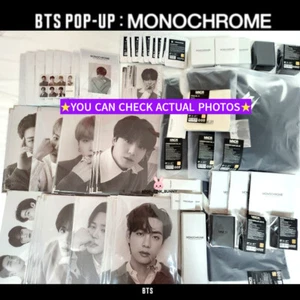 [ONLINE, PRE-ORDER] BTS 2024 POP UP MONOCHROME OFFICIAL MD PHOTOCARD T SHIRTS - Picture 1 of 153