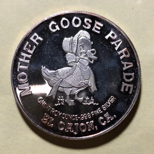 Mother Goose Parade El Cajon, CA 1 Ounce .999 Silver Round #SR217 - Picture 1 of 2