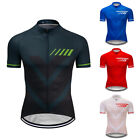 Team Men's Bike Cool Cycling Jersey Bike Racing Short Shirt Tops Pockets Outfits