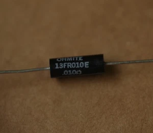 10Pcs 13FR010E OHMITE Axial Wire-wound Element Current Sense Resistor - Picture 1 of 1
