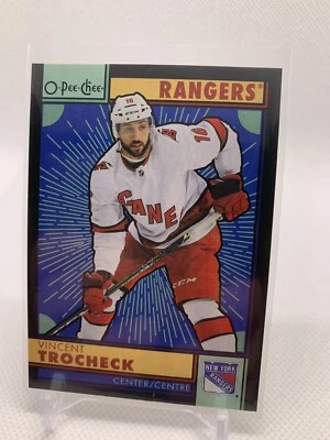 2022-23 O-Pee-Chee Retro Black Border /100 Vincent Trocheck #383 - Image 1 of 2
