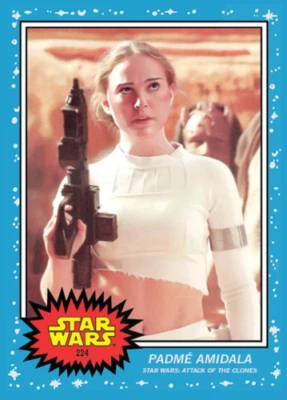 2021 TOPPS STAR WARS LIVING SET #224 PADME AMIDALA Card Attack of the Clones - Image 1 of 2