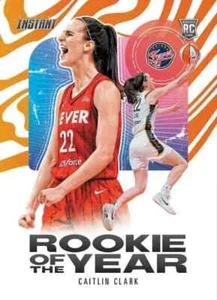 2024 PANINI INSTANT WNBA #CCROY CAITLIN CLARK ROOKIE OF THE YEAR! INDIANA FEVER! - Picture 1 of 1