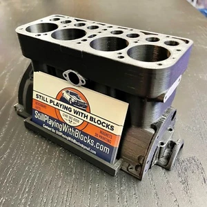 Ford Model A Business Card Holder, Ford 4Cylinder Engine, Classic Car Gift - Bild 1 von 9