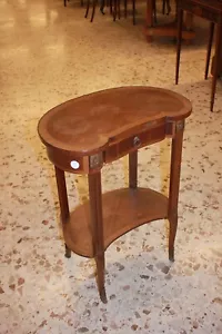 Tavolino a fagiolo francese stile Luigi XVI del 1800 - Foto 1 di 5