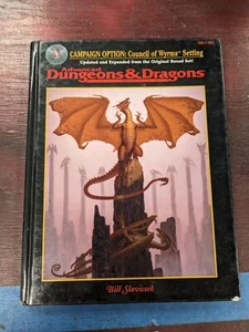 Campaign Option: Council Of Wyrms Setting TSR 11383 Silver Anniversary Hardcover - Picture 1 of 2