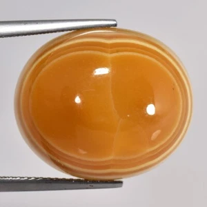 33.80ct (20.4x17.2) 100% Natural Yellow Calcite Cabochon Loose Gemstone - Picture 1 of 5