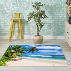 3D Ozean Strand Q10261 Spiel Rutschfest Matte Elegant Foto Teppich Panda 2023 - Bild 1 von 5