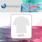 Heat Transfer Vinyl Htv Sheets Roll T-Shirt  Iron On / Heat Press -20"Wide Matte