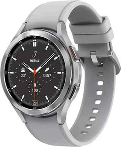 Open Box Samsung Galaxy Watch 4 Classic GPS 46mm Stainless Steel SM-R890 Silver - Picture 1 of 9