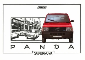 FIAT PANDA SUPER SUPERNOVA L CL S 4X4 - BROCHURE CATALOGUE CATALOGO KATALOG - Foto 1 di 1