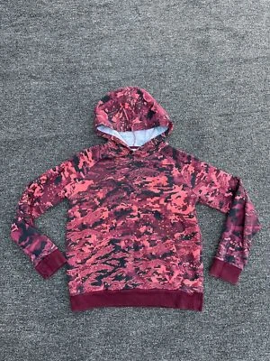 Under Armour Full Zip Camo Pullover Hoodie Jacket Purple - Black Youth LG - Image 1 of 4