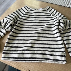 Rockets Of Awesome Girls long Sleeve Pullover Sweatshirt Sz 4 Striped - Picture 1 of 5