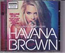 HAVANA BROWN - FLASHING LIGHTS / NEW & SEALED 2CD DELUXE EDITION w/ OVERDOSE MIX