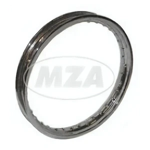 Stahfelge, verchromt - 1,85x18 - Picture 1 of 1