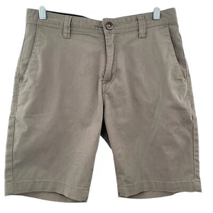 Volcom Men's Casual Shorts Size 29 Khaki - Picture 1 of 5