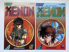 Xenon Heavy Metal Warrior #1 and #2  (Eclipse International Comics 1987)
