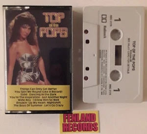 TOP of the POPs Volume 92, 1985. Linda Lusardi on cover MEGA RARE on CASSETTE. - Bild 1 von 3