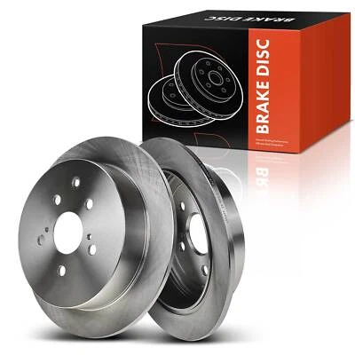 Rear Driver & Passenger Disc Brake Rotors for Toyota Sienna Lexus RX350 RX450h Foto 1 de 4