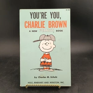 1st Edition "You're You Charlie Brown" Charles M Schulz. Holt Reinhart 1968 - Picture 1 of 8