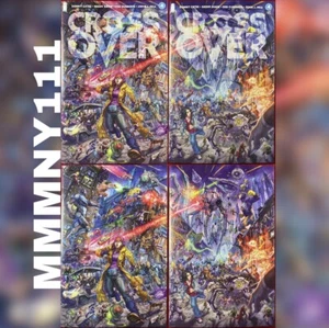 CONJUNTO VARIANTE VIRGEN EXCLUSIVO CROSSOVER #4 ALAN QUAH CASI NUEVO CON CERTIFICADO DE AUTENTICIDAD AMBOS JUEGOS - Imagen 1 de 3