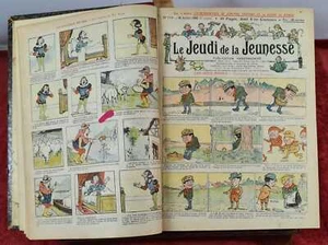 DONNERSTAG DER JUGEND. WOCHENCOMIC. VVAA. EDIT. JULES TALLANDIER.1906/1907 - Bild 1 von 3