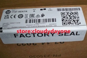 New Factory Sealed AB 1747-AENTR SER A EtherNet/IP Communication module - Picture 1 of 2