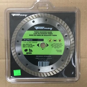 Forney 7” 175mm Turbo Diamond Blade 71562 - Picture 1 of 1