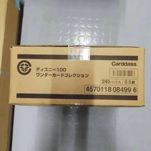 x12 Boxes Case BANDAI Carddass Disney 100 Wonder Card Collection Japanese New - Picture 1 of 1