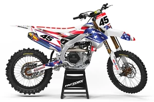 Yamaha USA Custom Motocross Graphics - most models available - Picture 1 of 3
