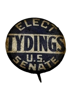 Old Elect Tidings Us Senate Maryland Pin - Picture 1 of 2