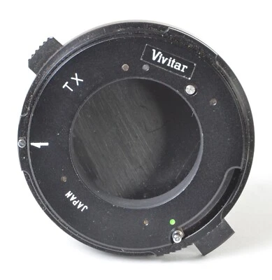 Adaptador Vivitar TX para montaje Olympus OM, buen estado, difícil de encontrar, usado Foto 1 de 3