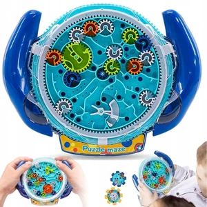 3D Labyrinth Spiel Puzzle Spiel Partyspaß Kindergeschenk zur Geschicklichkeitssp - Bild 1 von 14