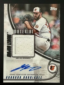 2025 Topps Grayson Rodriguez Major League Material Auto 43/50 MLMAR-GR - Bild 1 von 2