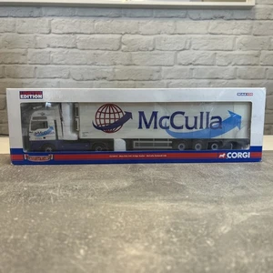 CORGI HAULIERS OF RENOWN MCCULLA MAN TGA XXL FRIDGE TRUCK MODEL CC13413 1:50 - Picture 1 of 11